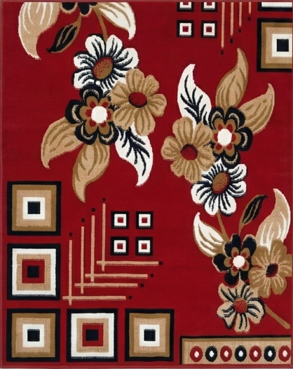 Red Traditional Persian Carpet